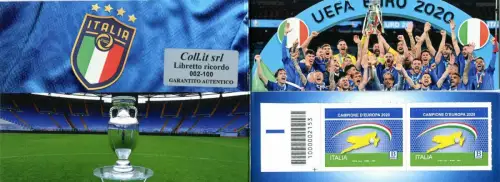 Libretto Calcio ITALIEN Europameister - Kat. Unified Nr. LC 3/21 - Nur 24 vorhanden