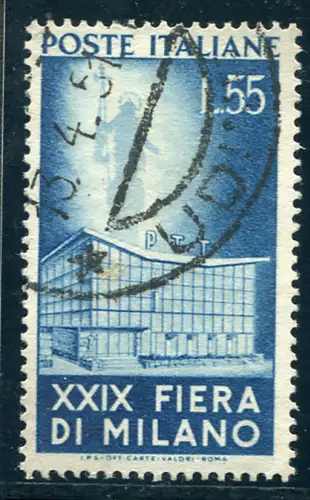 Mailänder Messe '51 filigran DB und Briefe komplett 10/10