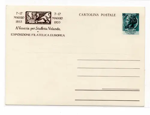 Triest A - C.P. Europäische Ausstellung Nr. C22 - Neu