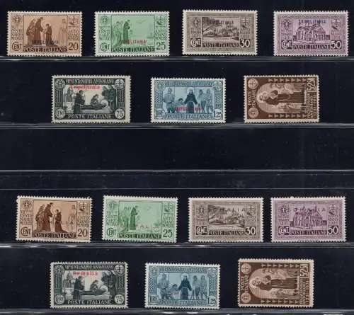 Kolonialreisen - Sant'Antonio le quattro complete series - MNH