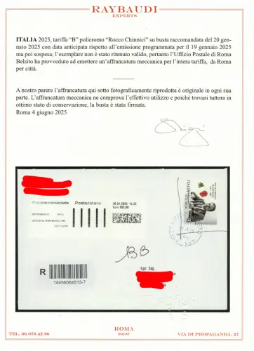 Turnschuhe auf Einschreiben - Vorlaufdatum ungültig