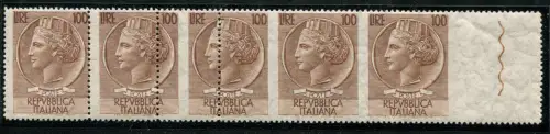 Siracusana Lire 100 stelle II dent. 13,1/4 wunderschöne Sorte
