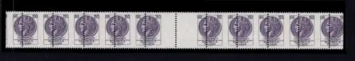 Siracusana Lire 150 n. 1083A Streifen mit verschobener Verzahnung - MNH