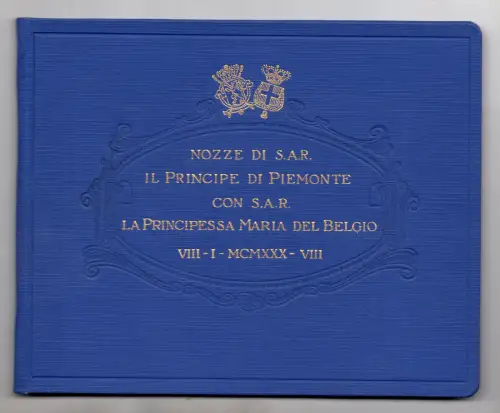 1930 Hochzeit des Prinzen Unberto - Präsentationsheft der Serie
