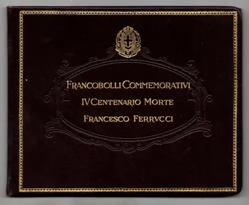 1930 Francesco Ferrucci - Präsenzheft der Serie