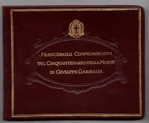 1932 Garibaldi - Präsenzheft der Serie