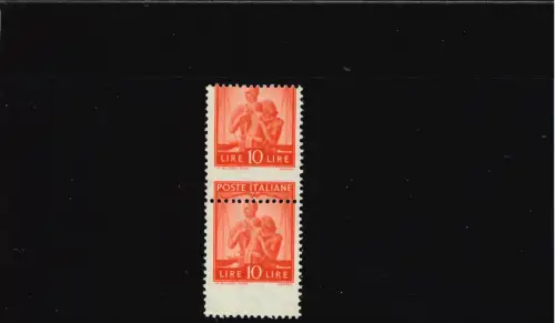DEMOCRATICA 10 L.ROT DENT.FORT.VERSCHOBEN PAAR MIT BLATTRAND