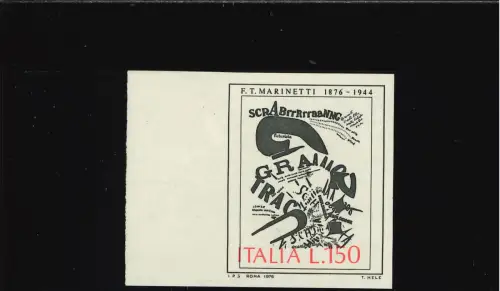 ARTE MARINETTI UNGEZÄHNT RECHTER RAND