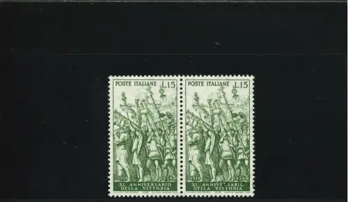 VITTORIA 15 L. FARBPUNKTE UNTER 15 POS 23 PAARWEISE MIT NORMAL