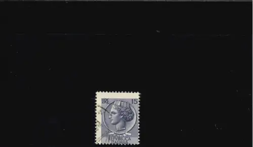 SIRACUSANA 15 L. MACHINETTE DENT VERSCHOBEN STERNE I.