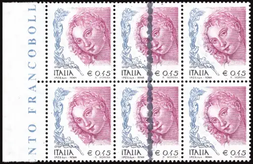 Frau in der Kunst Euro 0,45 Sorten schwarze Kreise