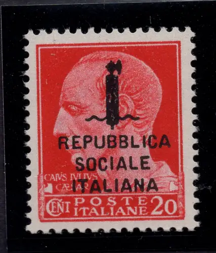 Giulio Cesare Cent. 20 n. 495A - MNH - Raybaudi