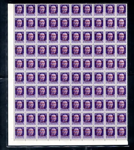 Fascetti Cent. 50 Nr. 493 - Auflage Verona I. rot orange - postfrisch