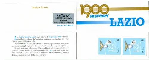 Fußballheft Lazio 2020 - Kat. Unified Nr. LC 1/20 - Nur 76 vorhanden