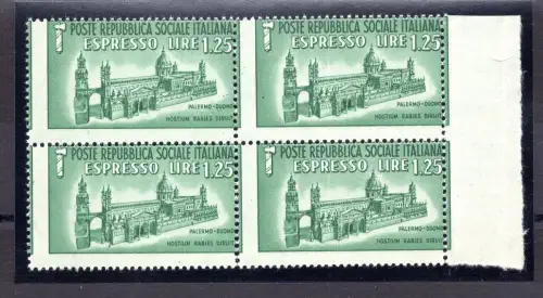 Espresso Duomo di Palermo Viertelsorte nicht katalogisiert - MNH