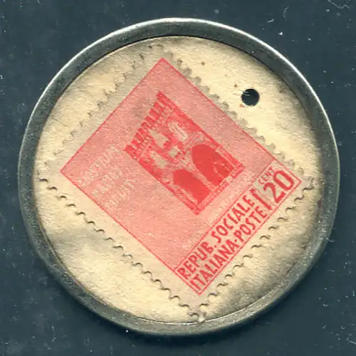 Motoren Lombardini Reggio Emilia (rot) Bedarfsmarke