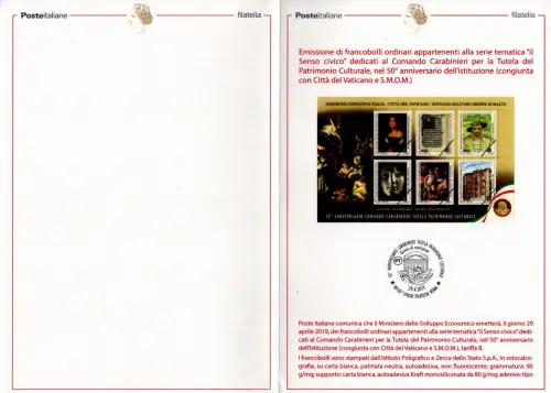 Bulletin Geschenkausgabe - Comando Carabinieri