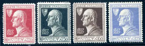 Volta komplette Serie mit außergewöhnlicher Zentrierung