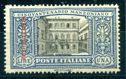 Tripolitanien - Manzoni 1 l. Linearverzahnung statt Kamm