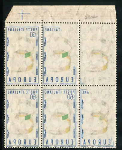 Europa '57 Lire 60 Sorten Druckaufkleber