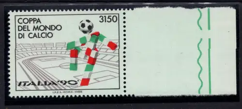 Calcio Italia 90 Lire 3.150 Sorten grüner Boden
