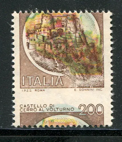 Castelli Lire 200 Sorten Verzahnung und verschobene Farben