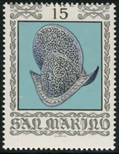 Rüstungen Lire 15 verschobene horizontale Verzahnung