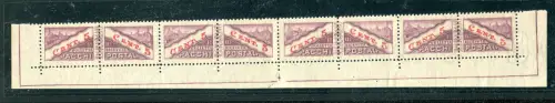 Postpakete Cent. 5 horizontale Streifen Sorte