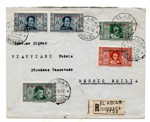 Allgemeine Emissionen - Dante Cent. 20 auf Umschlag