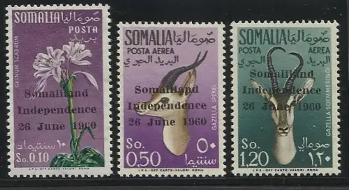 Unabhängiges Somalia - Somaliland die Serie komplettiert drei Werte