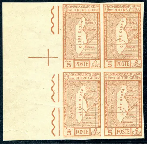 Jenseits von Juba - Landkarte Cent. 5 Maschinentests