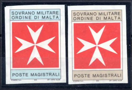 SMOM Steuermarken ungezähnt, ohne Aufdruck