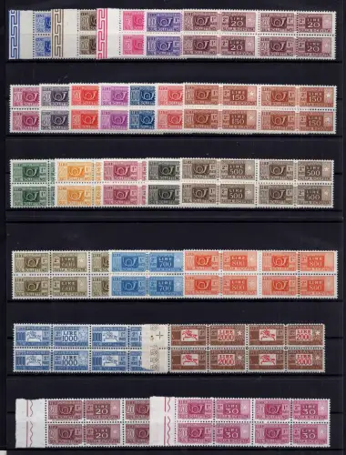 Postpakete Sterne Nr. 82/103 Serie 22 Viertelwerte postfrisch