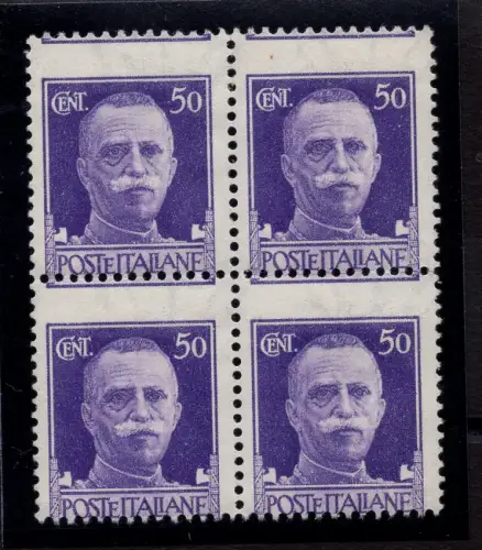 Imperiale Cent. 50 Nr. 251 Viertelverzahnung MNH