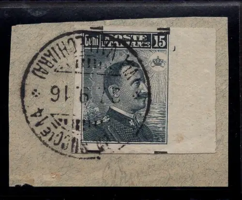 Michetti Cent. 20 auf 15 n. 106ma ungezähnt