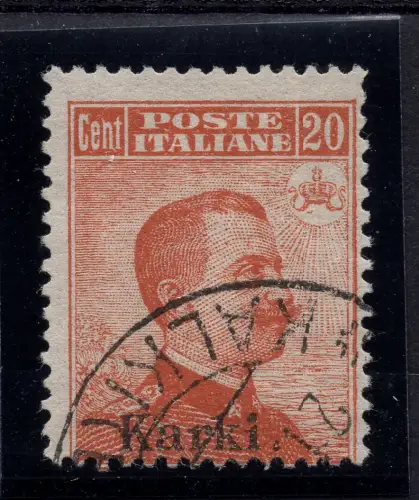 Carchi Ägäis - Michetti Cent. 20 Nr. 9 signiert Diena