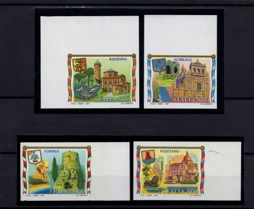 Turistica 1997 Nr. 2279/2282 Serie ungezähnt - MNH