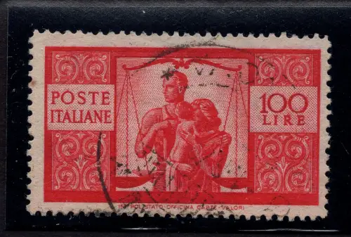 Democratica Lire 100 Verzahnung 14 x 13,1/2 zweite Platte NS