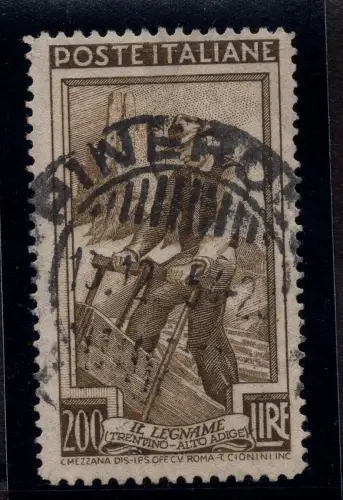 Lavoro Lire 200 Nr. 652 Verzahnung 13,1/4 x 14,1/4 filigran SA