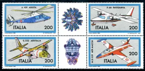 Flugzeuge '81 Variante Doppelrahmendruck