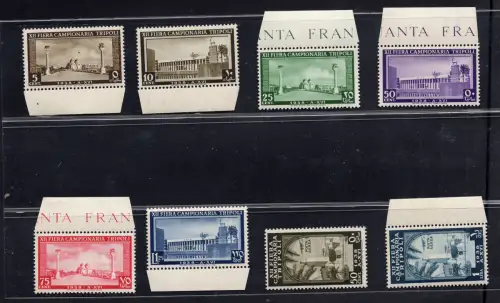 Libyen - IX. Mustermesse Nr. 146/151 + P.A.n. 34/35 Serie