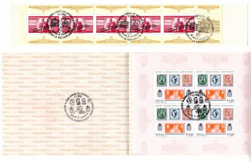 Montecitorio 2003 und 2006 Hefte Sonderstempel I. Tag