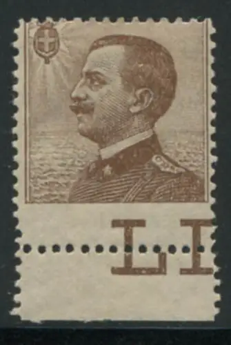 Michetti Cent. 40 nach unten versetzte Verzahnung ohne Oberdübel