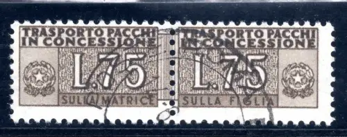 Pakete Konzession Lire 75 Sterne Nr. 9 gebraucht