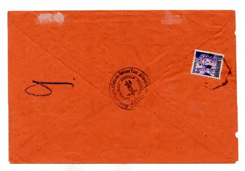 Denkmäler Cent. 50 Notfalleinsatz als Steuermarken