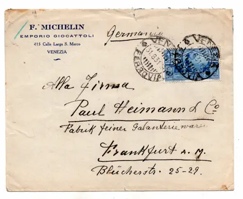 Tierschutz - Erinnofilo auf Umschlag