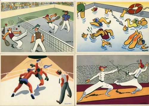 Littoriali dello sport - Satire