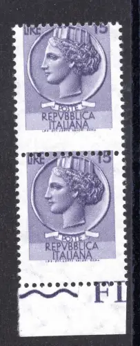 Syrakus Lire 15 (Arabica) verschobene Verzahnung Sorte