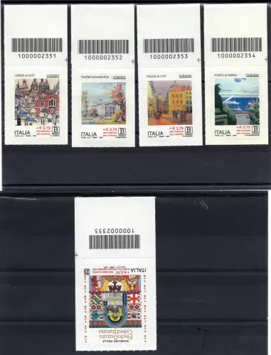 2023 Italien - Schutz von Rechten und Freiheiten pro Ukraine und Vergebung BARCODE