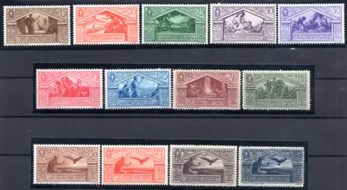 Virgil komplette Serie mit Luftpost postfrisch